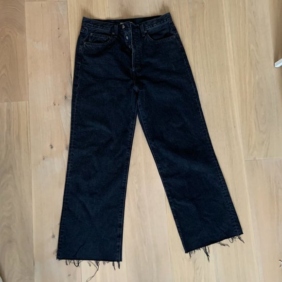 Denim Forum Denim - Denim Forum, The Farrah High Rise Wideleg, Size 30